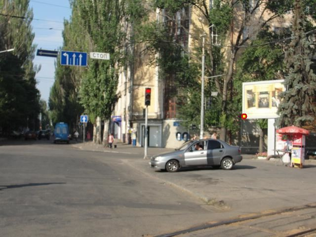 Скролл 2.32x3.14,  пр.К.Маркса - ул. Гончара, скроллер 3,14х2,32