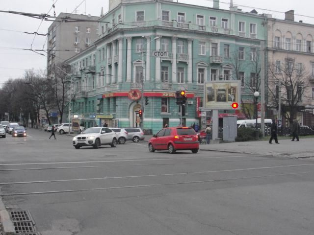Скролл 2.32x3.14,  пр.К.Маркса - ул.Серова, по ул.Серова, скроллер 3,14х2,32