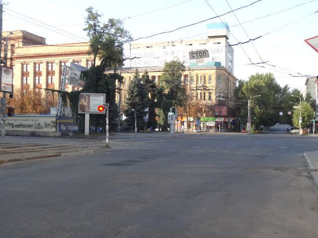 Скролл 2.32x3.14,  пр.К.Маркса - ул. Московская, скроллер 3,14х2,32