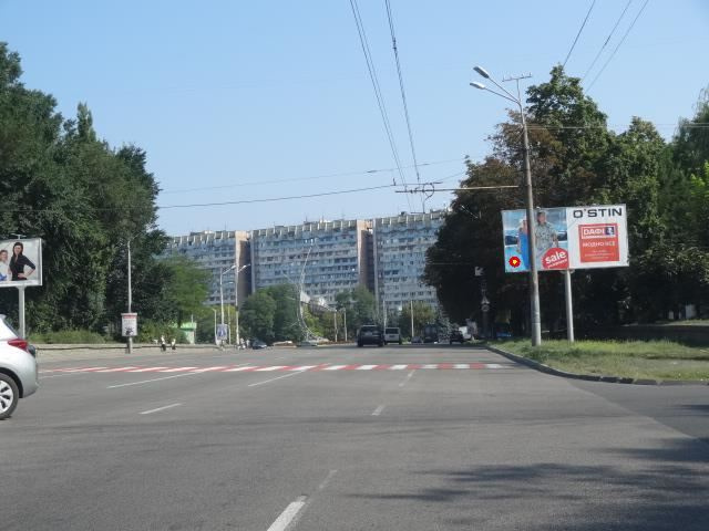 Щит 6x3,  ул.Запорожское шоссе, 9 - ул.Высоковольтная, в центр