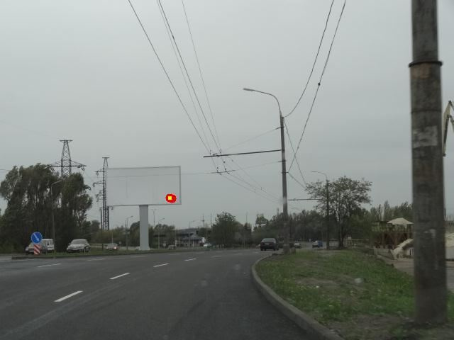 Беклайт 8x4,  Набережная Заводская - Кайдакский мост, разд.треугольник из центра