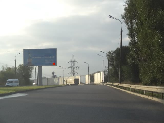 Беклайт 8x4,  Набережная Заводская - Кайдакский мост, разд.треугольник в центр