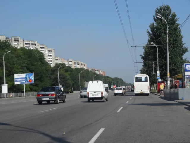 Щит 6x3,  ул.Запорожское шоссе, 60 - ул.Паникахи, в центр