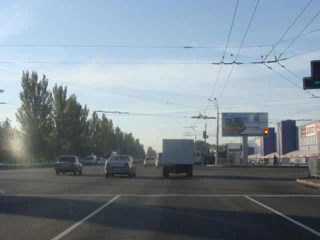 Беклайт 8x4,  Запорожское шоссе - ул. Паникахи, беклайт 4х8