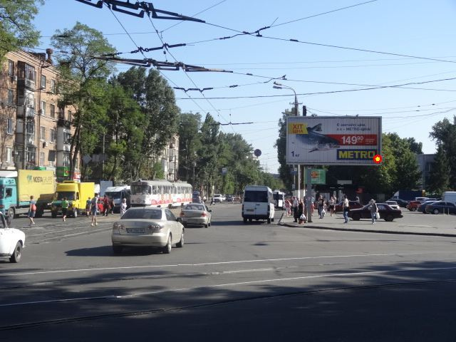 Призма 6x3,  ул. Героев Сталинграда, 118д - ул. Кротова, призматрон из центра