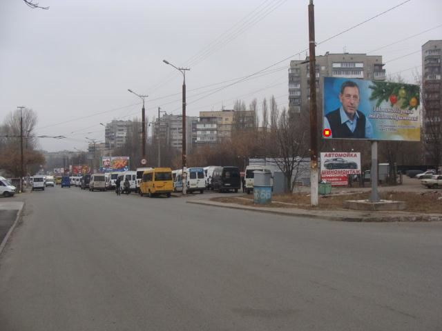 Щит 6x3,  ул. Паникахи - ул. Зап. Шоссе, в центр