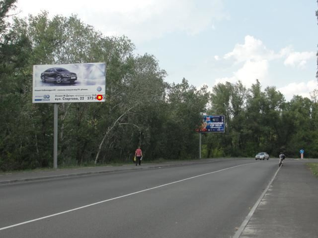 Щит 6x3,  Новый мост, въезд с ул.Малиновского, в центр