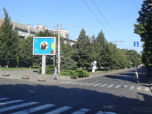 Скролл 2.32x3.14,  пр.К.Маркса - ул. Баррикадная, скроллер 3,14х2,32